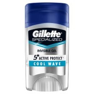 Antitranspirante Gel Invisible Cool Wave Gillette Specialized 45g