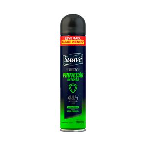 Desodorante Antitranspirante Aerosol Suave Men Proteção Intensa 200ml