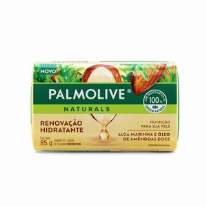 Sabonete em Barra Palmolive Naturals Renovação Hidratante Alga Marinha e Óleo de Amêndoas Doce 85g