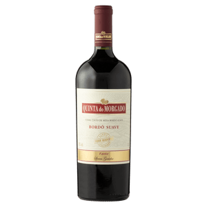 Vinho Tinto Nacional Bordô Suave Quinta do Morgado 1 Litro