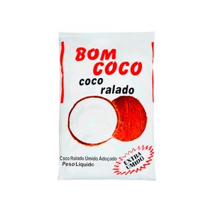 Coco Ralado Úmido e Adoçado 50g