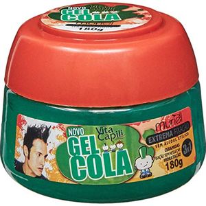 Gel Fixador Cola Verde Vita Capili