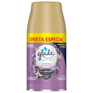 Desodorizador Glade Automatic Spray Refil Lavanda & Baunilha 269ml Oferta Especial