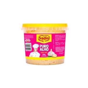 Pasta de Alho Sadio Puro Alho Sem Sal 200g