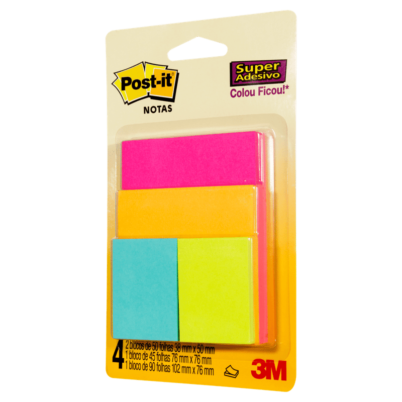 post-it-3m-cascata-misto-sort-4x1