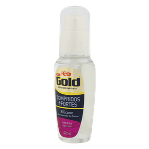 Reparador de Pontas Silicone Compridos + Fortes Niely Gold Frasco