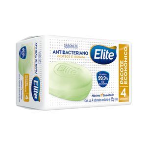 Sabonete Em Barra Elite Antibacteriano 4X85g