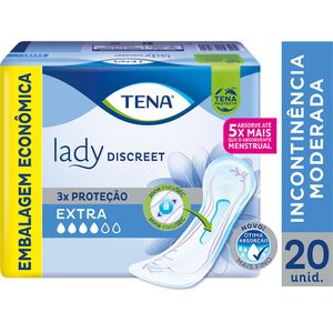 Absorvente Descartável Lady Discreet Tena 20x1