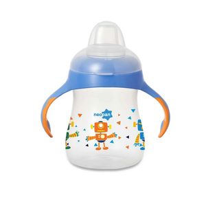 Caneca Infantil Neopan Bicolor Azul 270ml