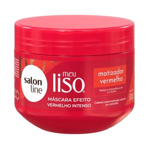 Máscara Meu Liso Salon Line Vermelha 300g