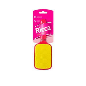 Escova Raquete Flex Pink Ricca 1und