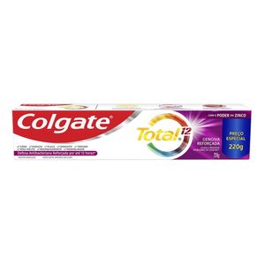 Creme Dental Colgate Total 12 Gengiva Reforçada 220g