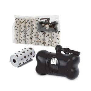 Kit Bone Bag Chalesco Para Cães 12 Rolos Com 20 Saquinhos