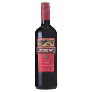 Vinho Brasileiro Tinto SuaveCountry Wine Serra Gaúcha Garrafa