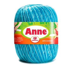 Linha Anne Multicolor Circulo 500 Azul 9113