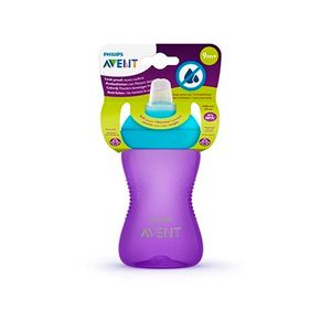 Copo De Transição Philips Avent My Grippy Roxo e Azul 300ml