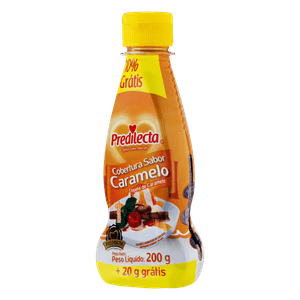 Cobertura para Sorvete Caramelo Predilecta Premium Squeeze Grátis 10%