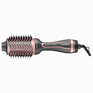 Escova Secadora ES-11-BI Keratin Grafite/Golden Mondial Rose Bivolt