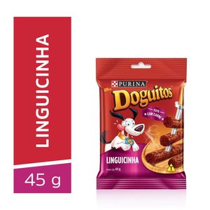 Petisco DOGUITOS Linguicinha Cães Adultos e Filhotes 45g