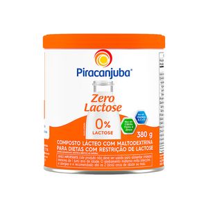 Composto Lácteo Zero Lactose Piracanjuba Lata 380g