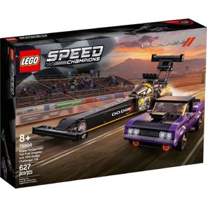 Lego® Speed Champions Mopar Dodge//Srt Top Fuel Dragster E 1970 Dodge Challenger T/A 76904 4111176904