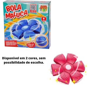 Bola Maluca Com Luz Cores Sortidas Dm Brasil Dmt6216