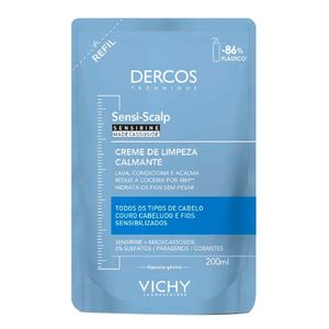 Vichy Dercos Sensi-Scalp Refil Creme de Limpeza Calmante 200ml