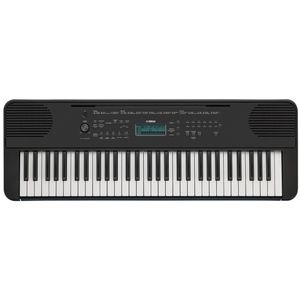 Teclado Arranjador 61 Teclas PSR E360 Preto com Fonte Bivolt Yamaha