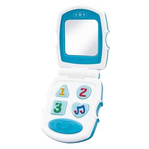 Brinquedo Celular Musical Para Bebê Menino Azul - Pimpolho