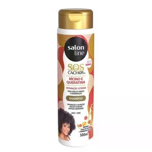 Shampoo Sos Cachos Rícino Salon Line 300Ml