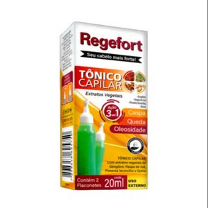 Tônico 3 em 1 Regefort Skafe 40Ml
