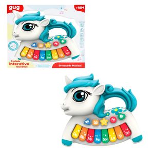 Teclado Musical Unicornio Colorido Animal keyboard MTK016A