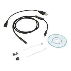 Câmera Inspeção Sonda Endoscopica 6 Led Pc Android