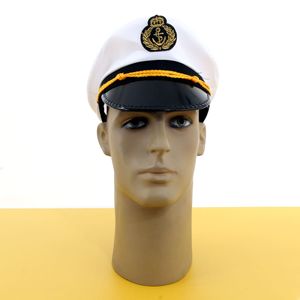 Chapéu Marinheiro Comandante Naval - Abrakadabra Fantasias