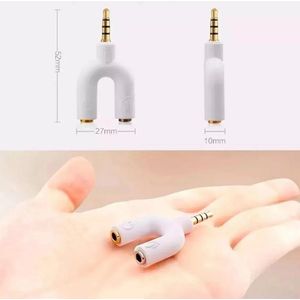 Adaptador P3 Macho X P2 Femea Para Microfone