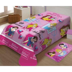Manta Soft Disney Amigas Princesas Jolitex