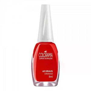 Esmalte Cremoso 40 Graus Colorama 8Ml