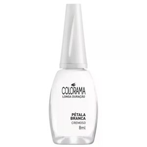 Esmalte Colorama Cremoso Petala Branca 8Ml