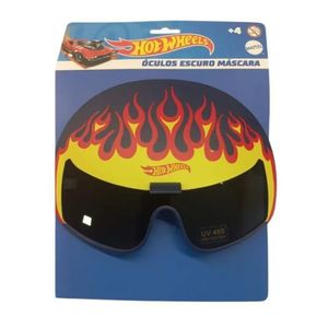 Óculos Hot Wheels Infantil com Design de Capacete Proteção UV