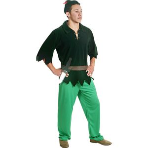Fantasia Peter Pan Adulto Completa com Acessórios