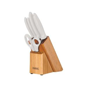 Jogo Facas Tramontina Inox 6 peças Plenus Off