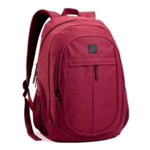 Mochila escolar Denlex MCJDL cor vermelho design lisa 25L