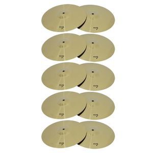 Kit 10 Pratos de Ataque para Bateria 16" Liga de Aço New York