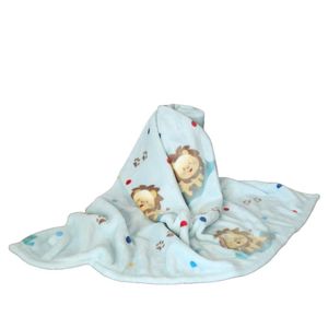 COBERTOR KYOR PLUS BABY FLANNEL LEÃOZINHO JOLITEX