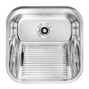 Tanque Docol Loggica 25 L em Aço Inox Alto Brilho 40x40 cm