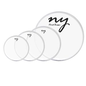 Kit de Peles para Bateria 10, 12, 14, 20 Clear Transparente New York