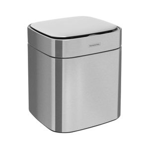 Lixeira Tramontina Sense Square 8 Litros Automática com Sensor Aço Inox Acetinado