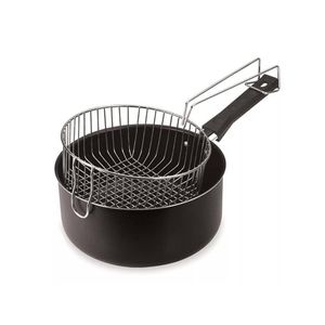 Frigideira Alta com Tela Fortaleza Black 20CM