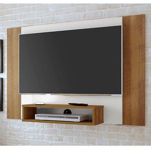 Painel para TV Até 42" Cine Artely Pinho/Off White
