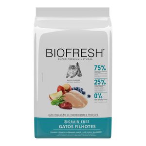 Ração Biofresh Frango Para Gatos Filhotes